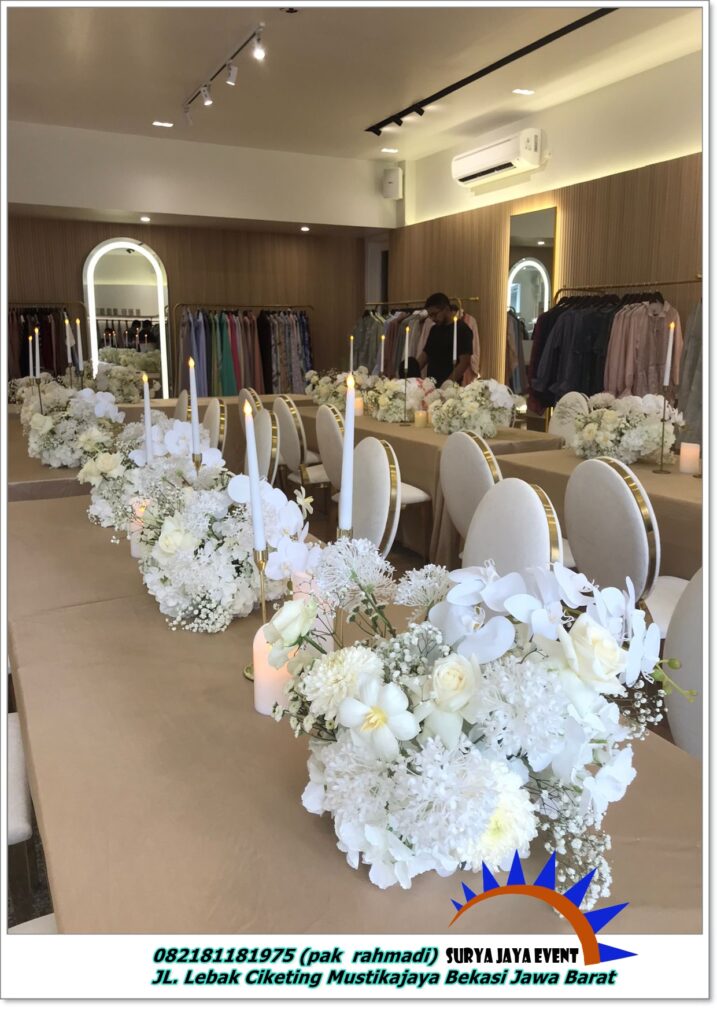 jasa persewaan long table murah jakarta 2