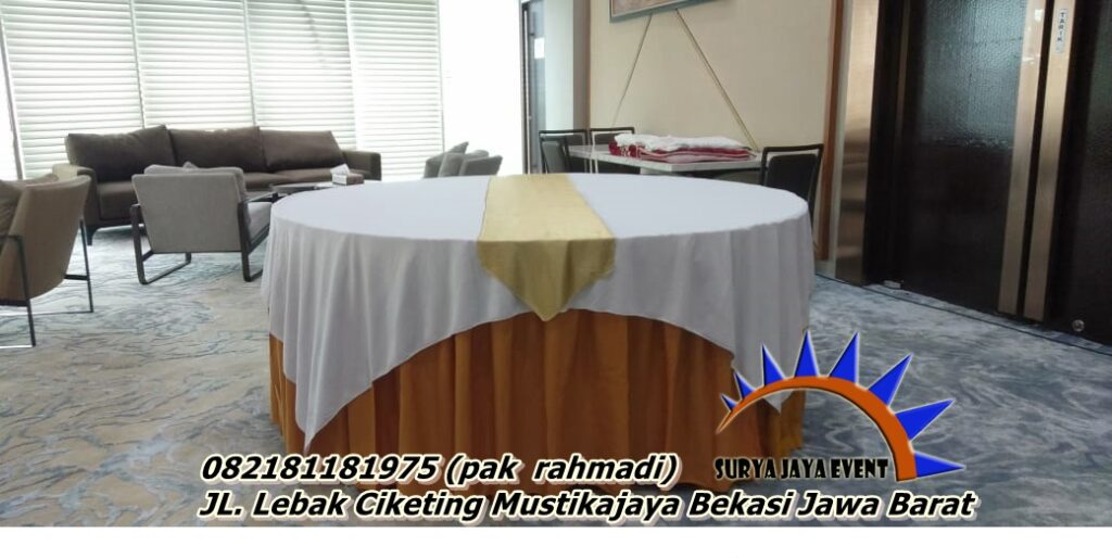 DISEWAKAN MEJA BUNDAR JAKARTA TIMUR