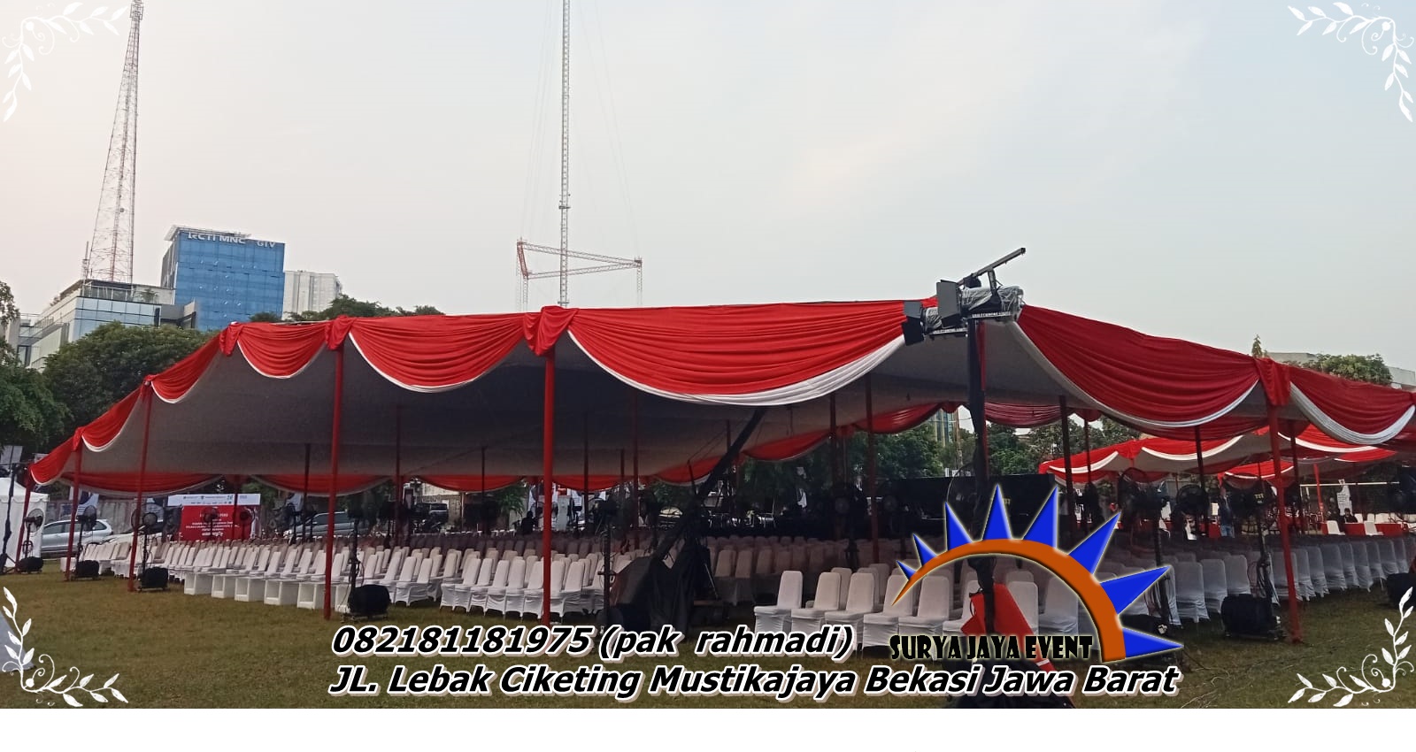 SEWA TENDA CEMPAKA PUTIH TIMUR CEMPAKA PUTIH JAKARTA PUSAT