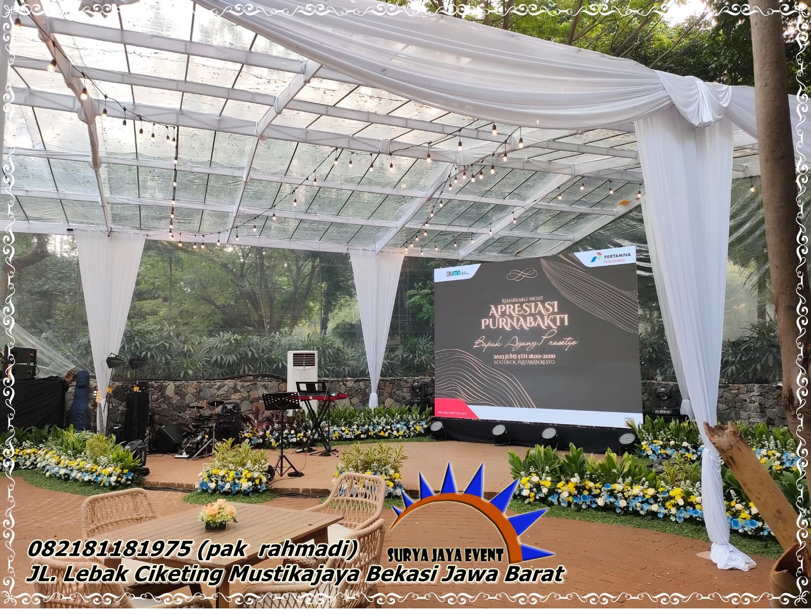 SEWA TENDA TEBET JAKARTA SELATAN