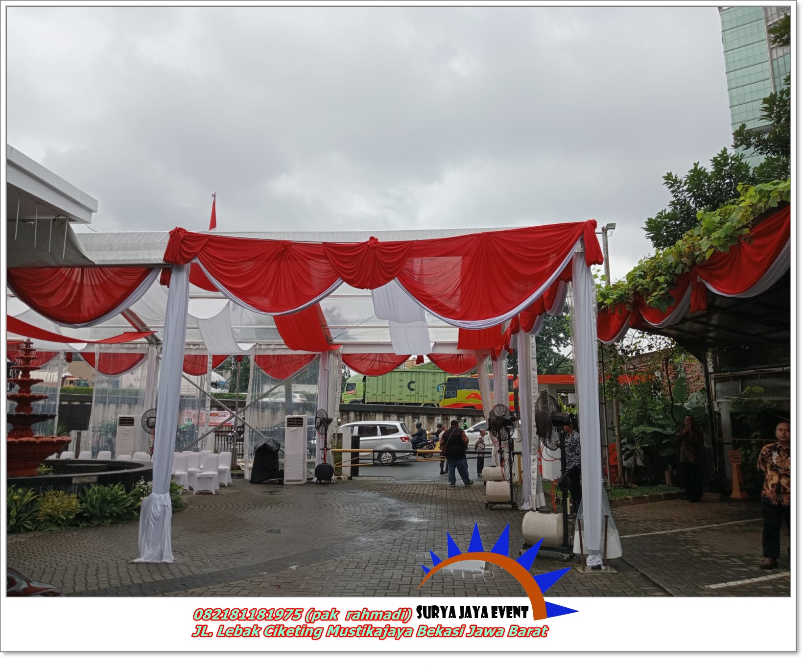 SEWA TENDA PASAR MANGGIS SETIABUDI JAKARTA SELATAN