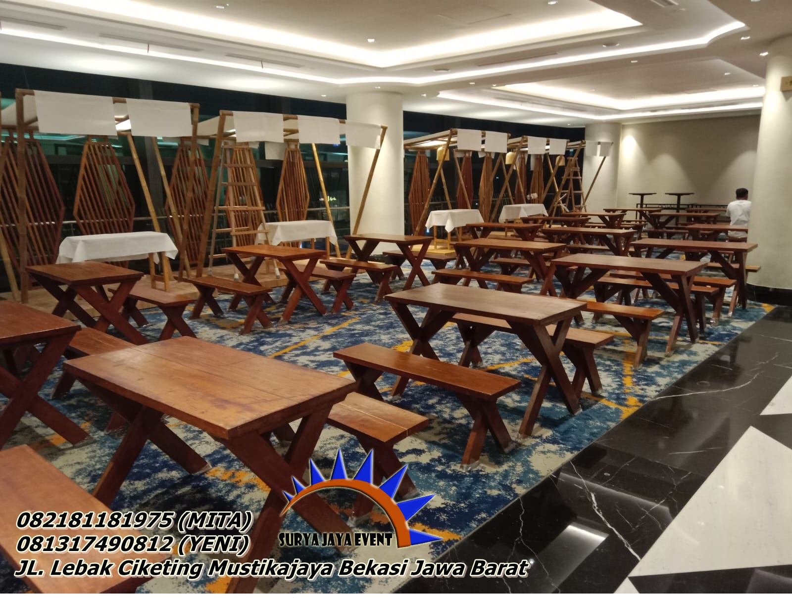SEWA KURSI BUNGUT SENEN JAKARTA PUSAT