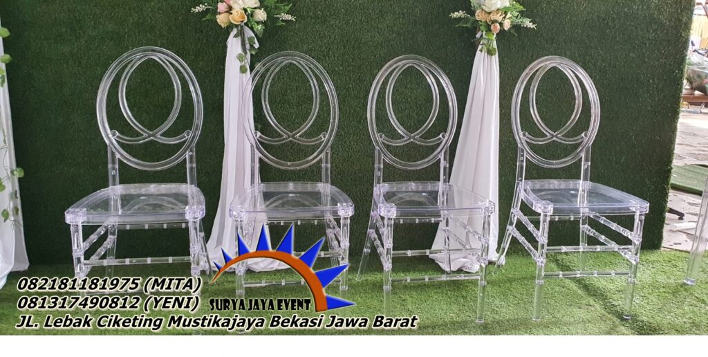 SEWA KURSI ACRYLIC BERKUALITAS