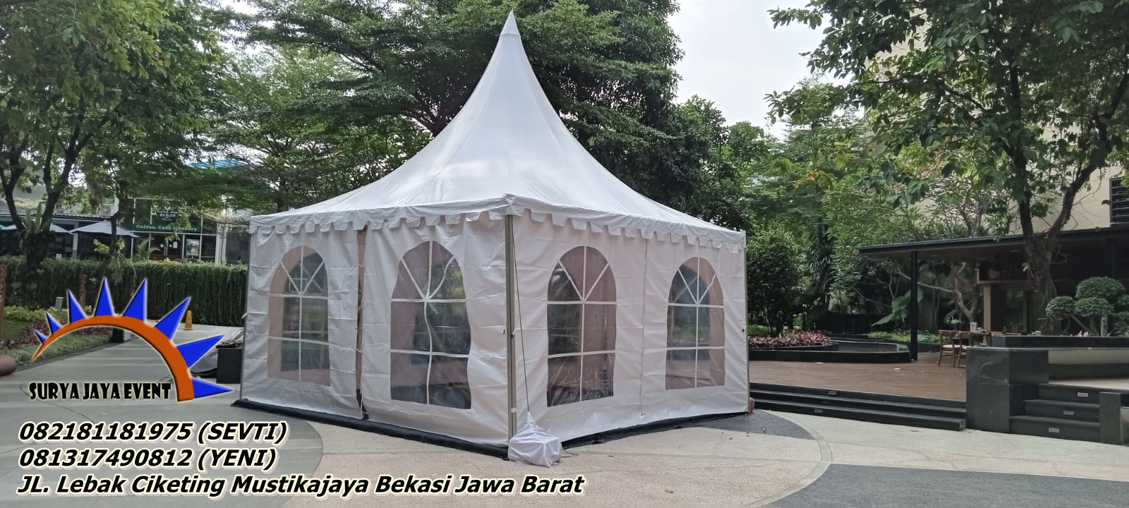 MENYEWAKAN TENDA SARNAFIL TANGGERANG