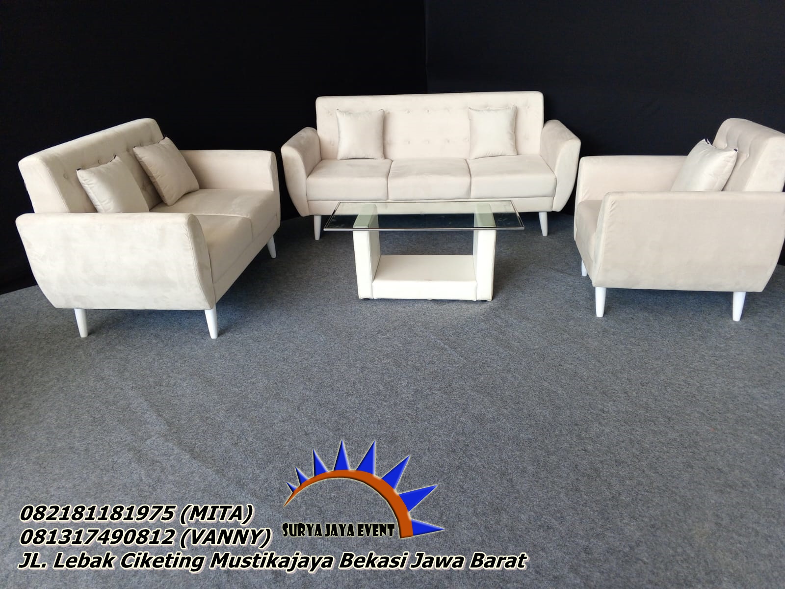 SEWA SOFA MINIMALIS HARGA EKONOMIS JAKARTA UTARA