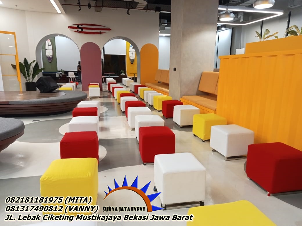 PERSEWAAN PUFF MODEL KOTAK TERBARU 2024 JAKARTA PUSAT
