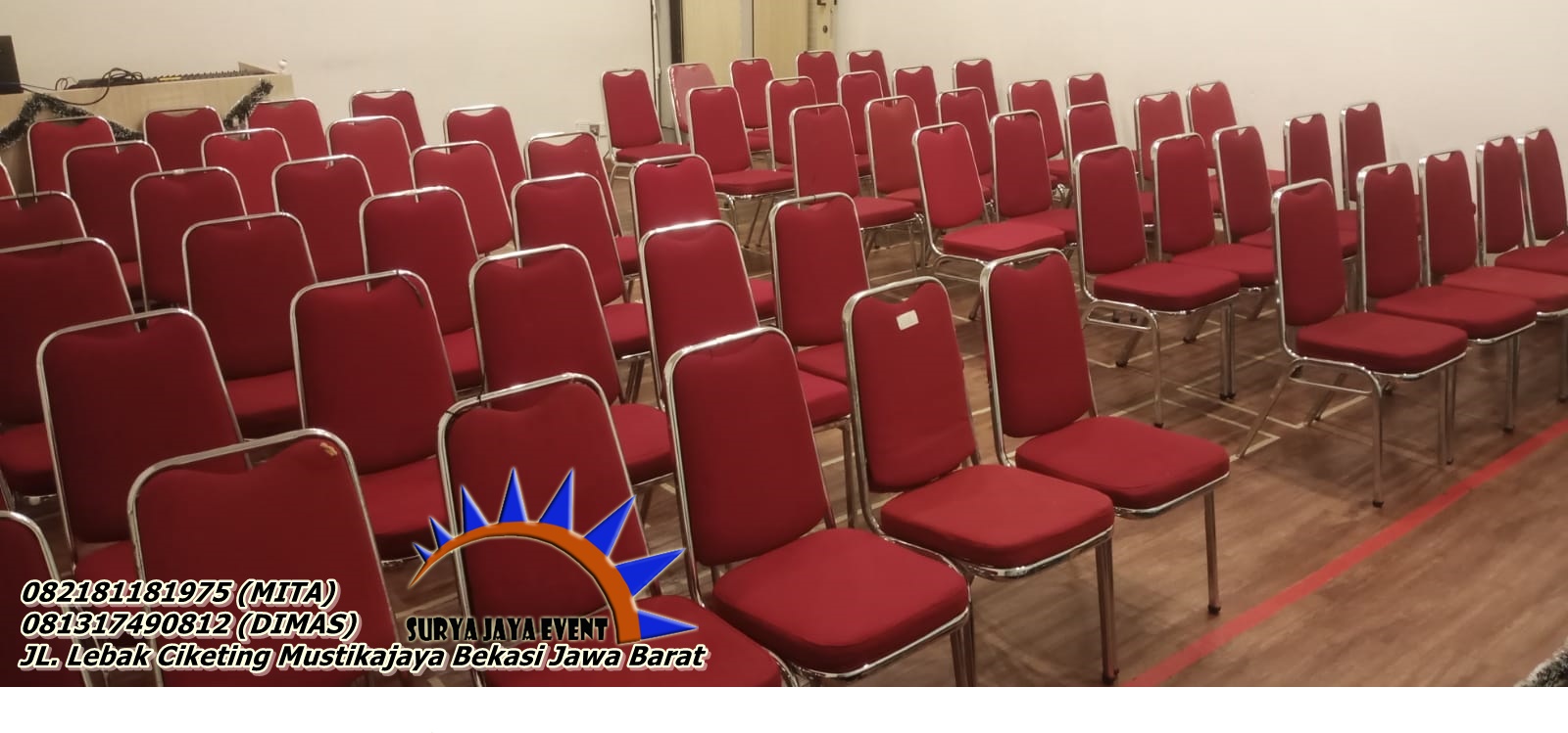 SEWA KURSI SUSUN POLOS NEGLASARI TANGERANG