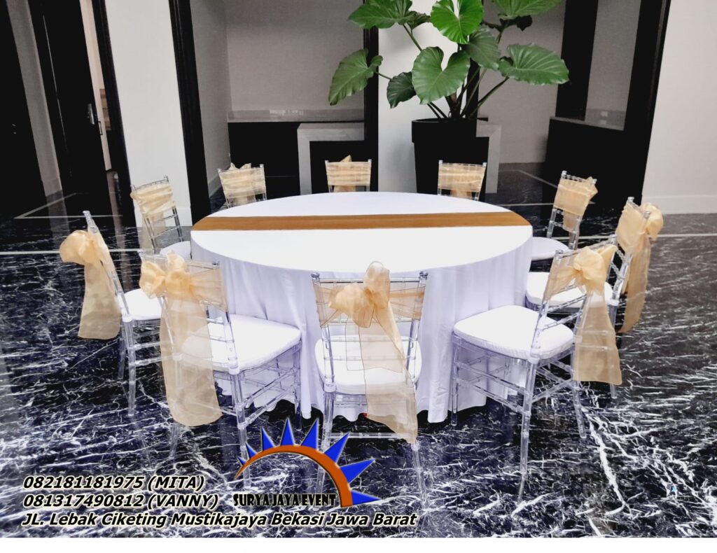 SEWA ACRYLIC CHAIR JAKARTA PUSAT