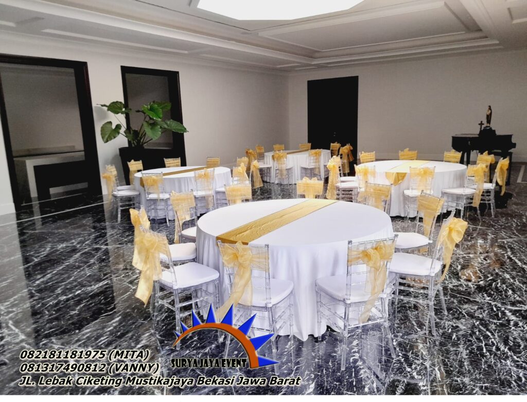 SEWA ACRYLIC CHAIR JAKARTA PUSAT
