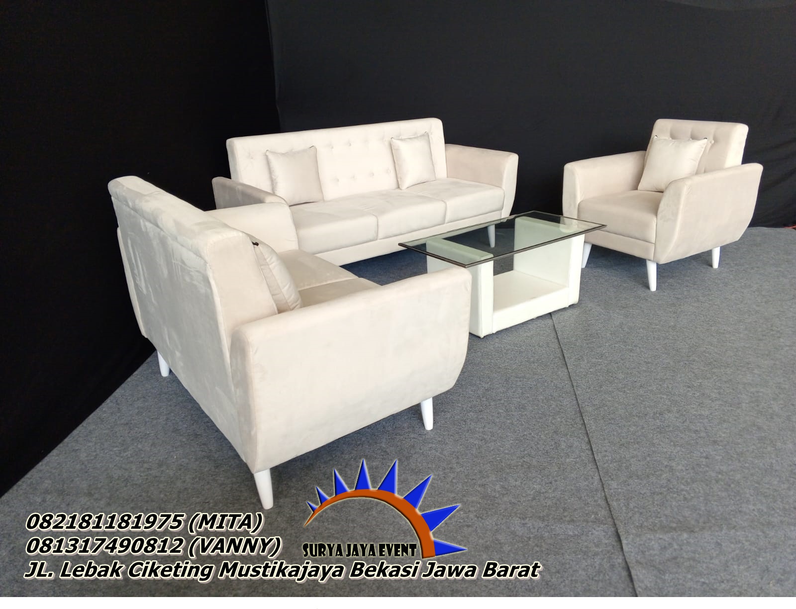 DISEWAKAN SOFA MINIMALIS SIAP KIRIM SAWANGAN DEPOK