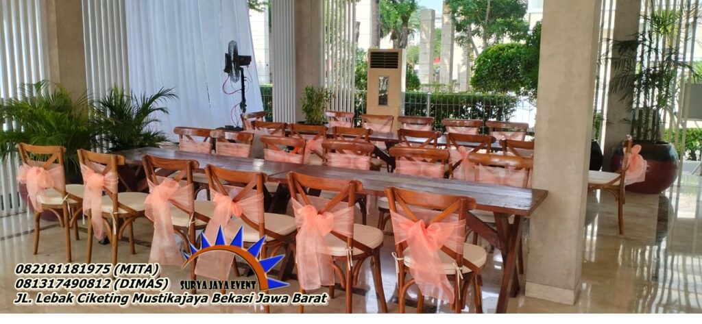 RENTAL KURSI PESTA PROMO MURAH JAKARTA