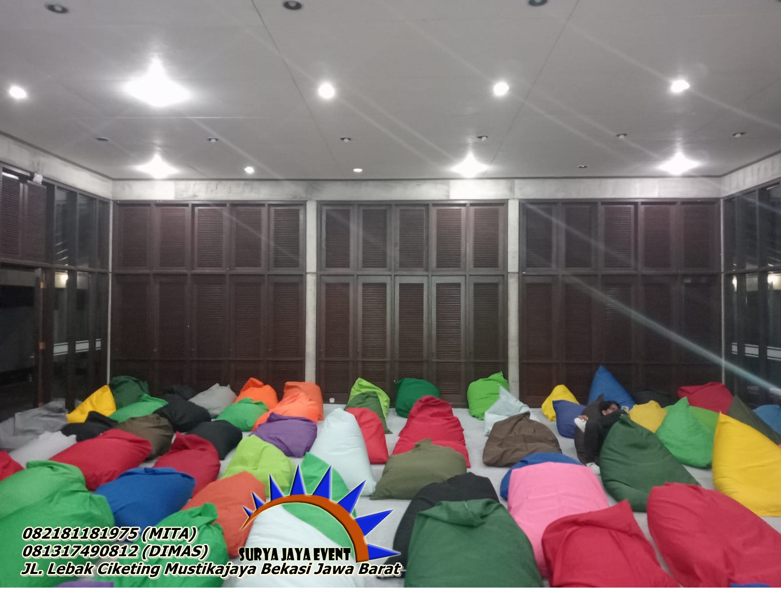 RENTAL BEAB BAG BERKUALITAS MEWAH JATIASIH BEKASI