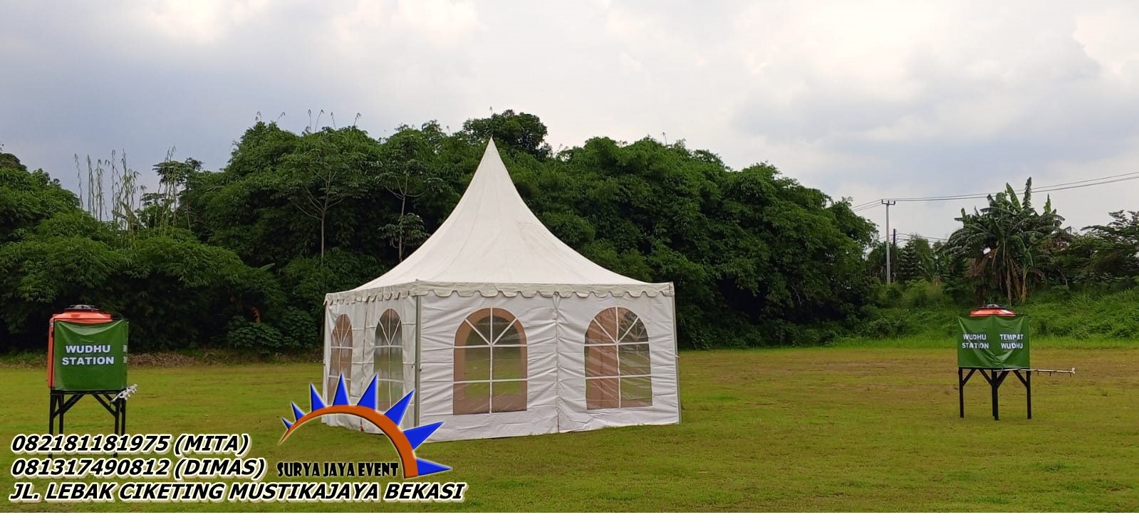 SEWA TENDA SARNAFIL EVENT RAMADHAN JAKARTA