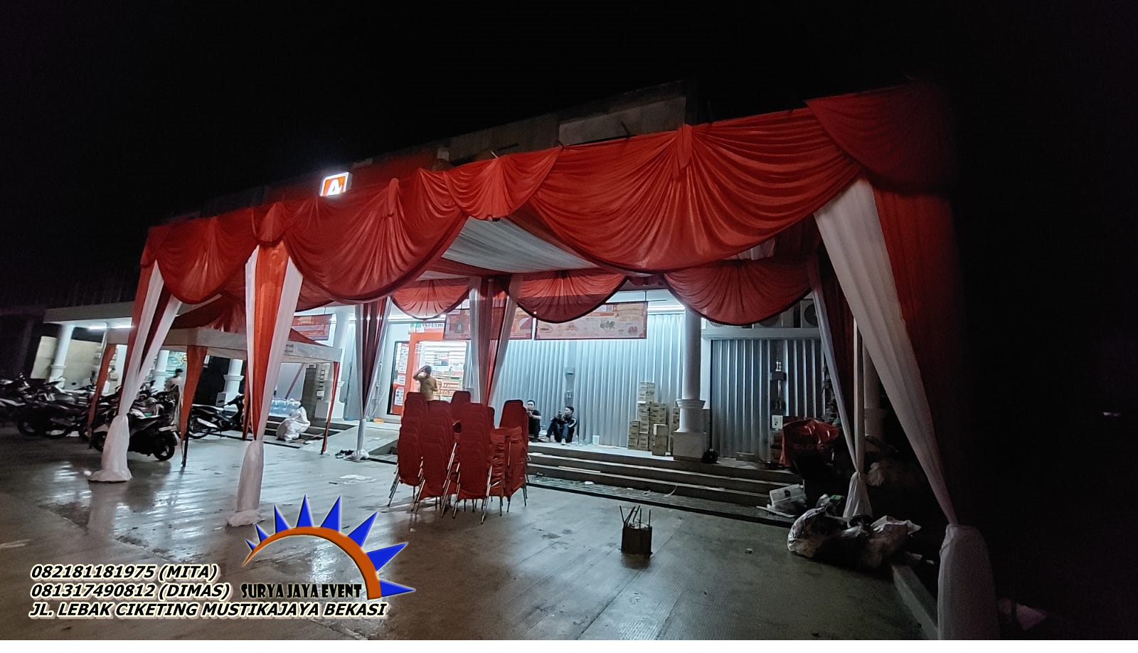 SEWA TENDA KONVENSIONAL GRATIS ONGKIR AREA BEKASI
