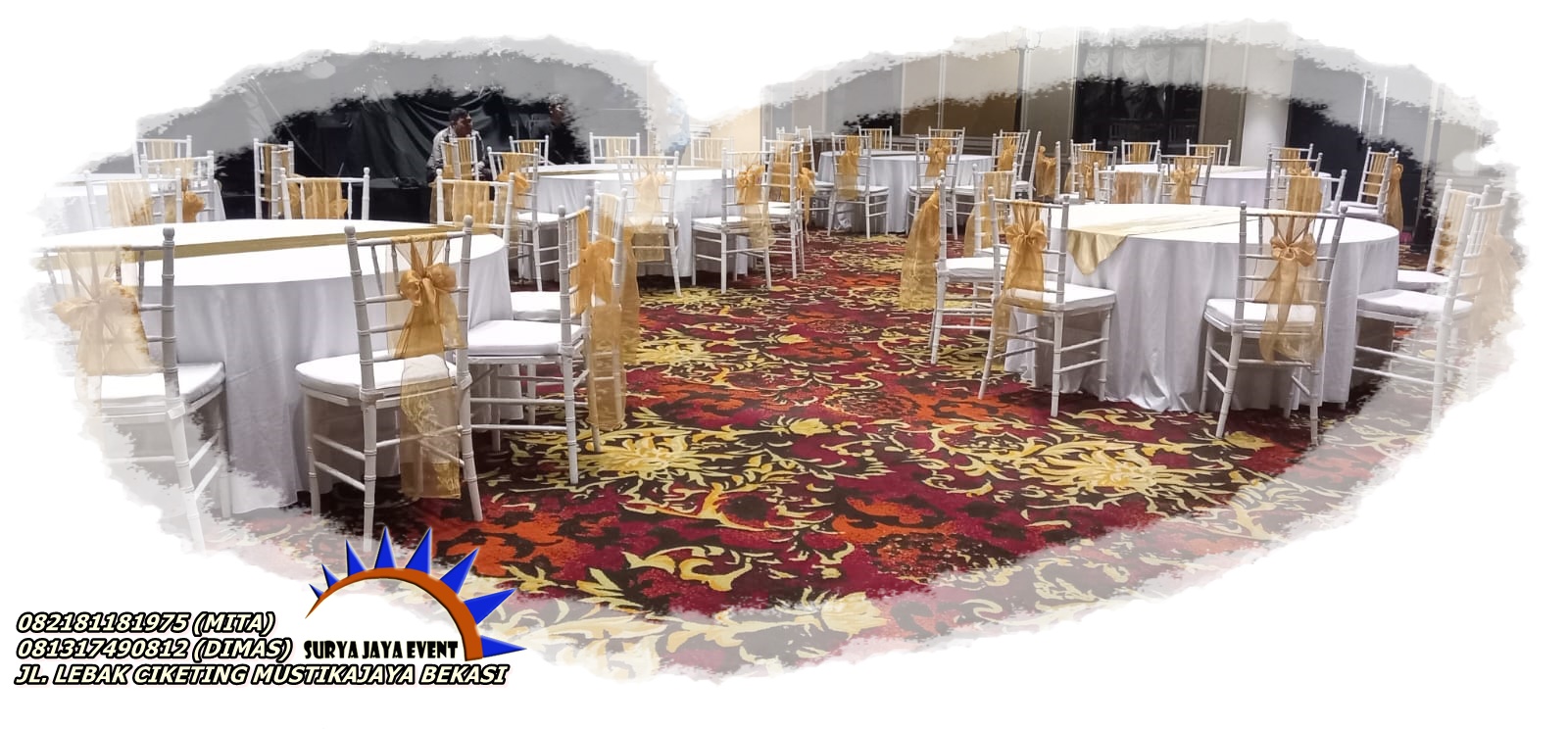 SEWA KURSI TIFFANY KAYU EXLUSIVE TANGERANG KOTA