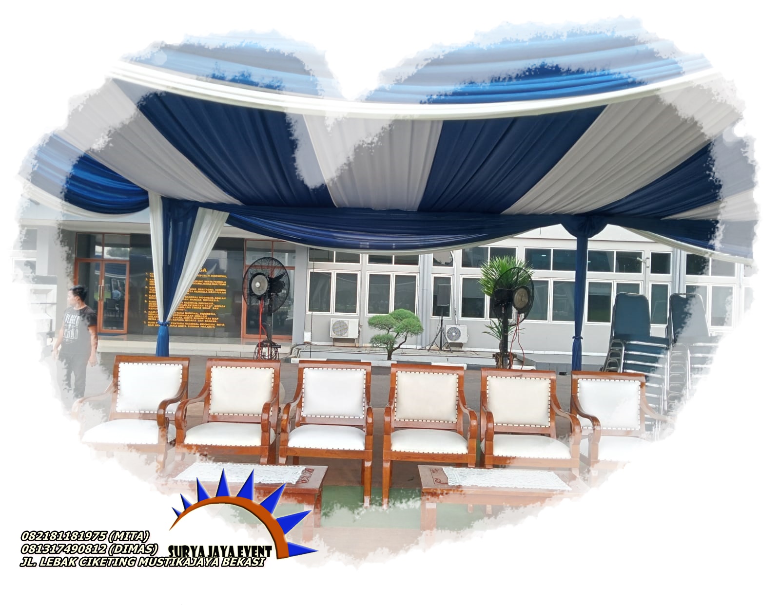 RENTAL KURSI VIP KAYU EMPUK AREA TANGERANG