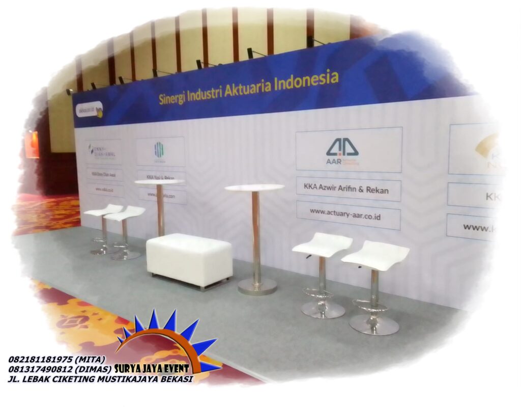 Sewa Barstool Putih Set Meja Kursi Jakarta