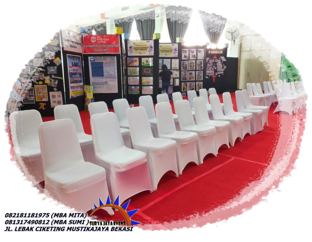 GUDANG SEWA KURSI SUSUN FULL COVER AREA DEPOK