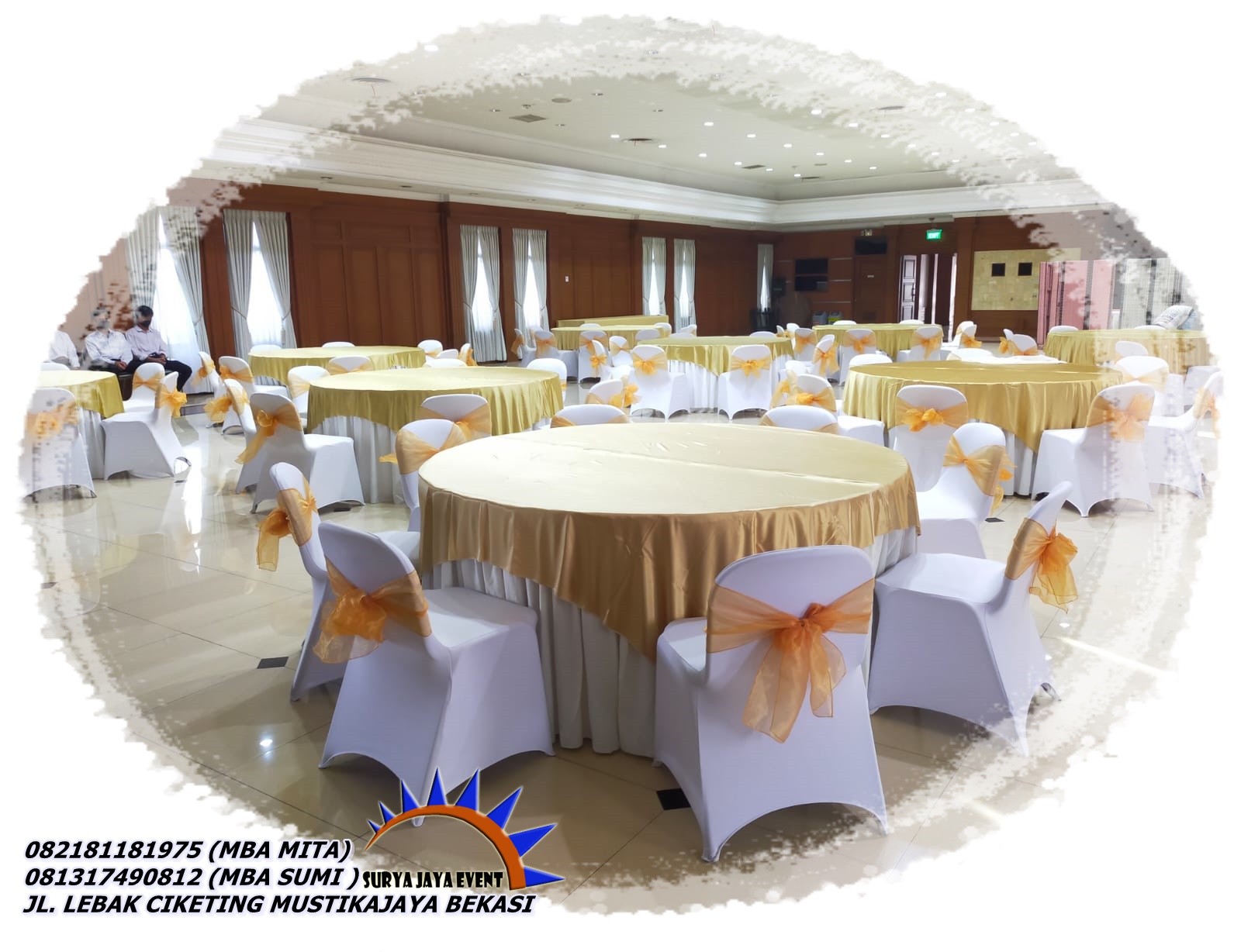 Sewa Meja Kursi Lengkap Cover Free Ongkir Jakarta