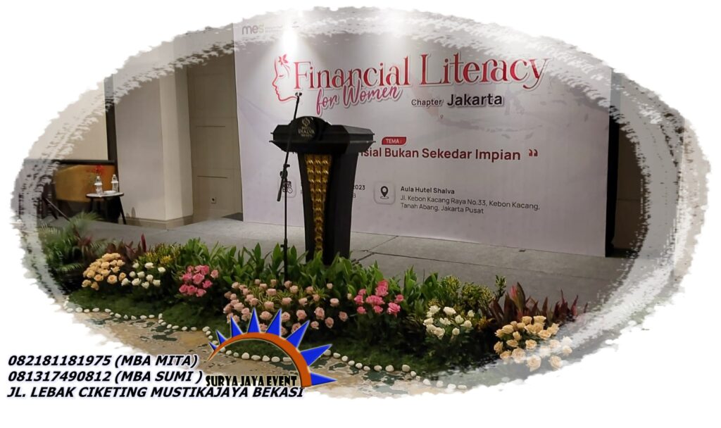 Sewa Podium Cokelat Hitam Acrylic Dan Vip Jakarta