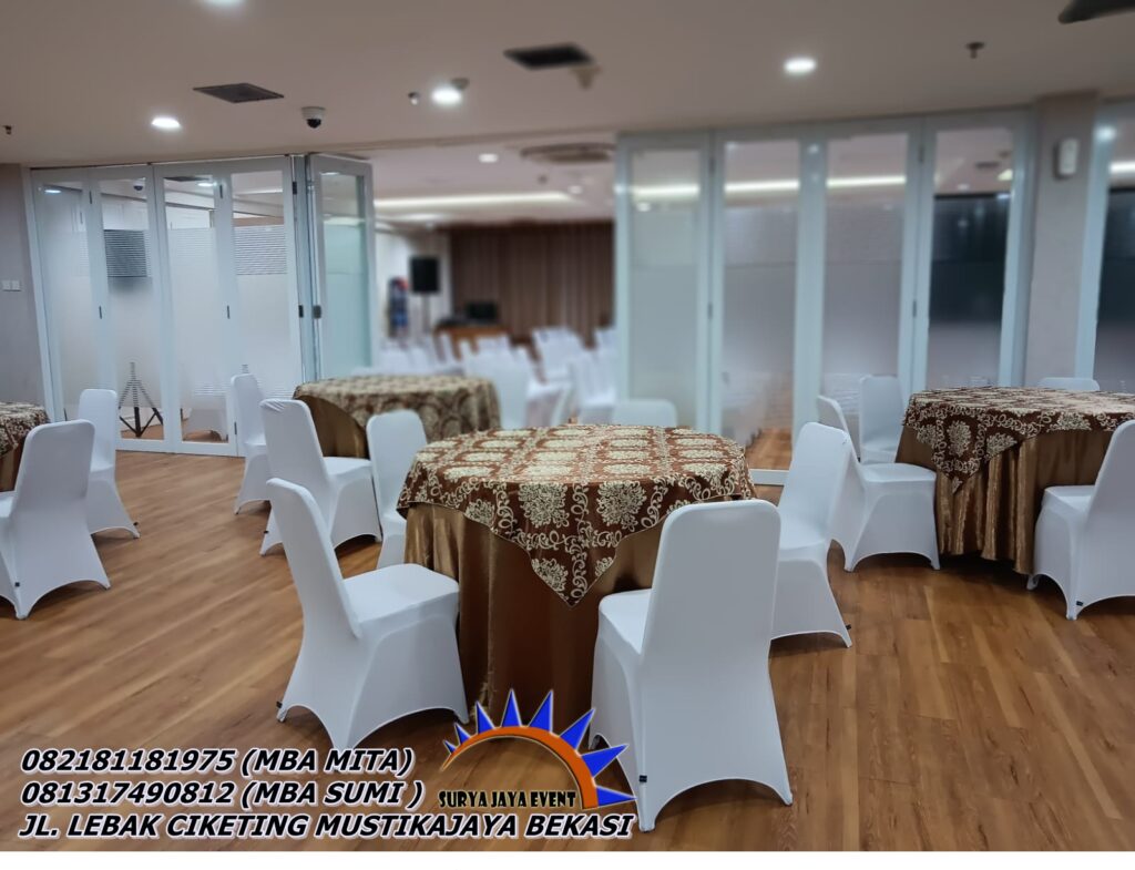 Sewa round Table Ukuran Jumbo ideal 15 Kursi Futura di Jakarta
