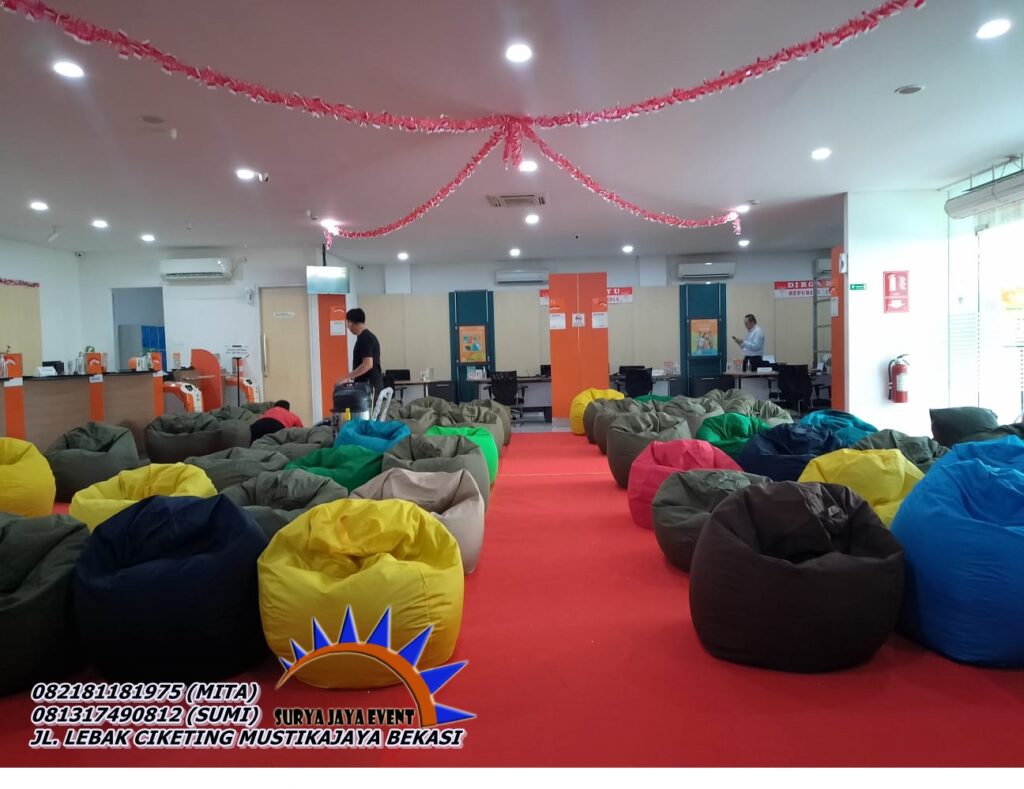 Sewa Beanbag Ukuran S M L Area Terdekat Jakarta