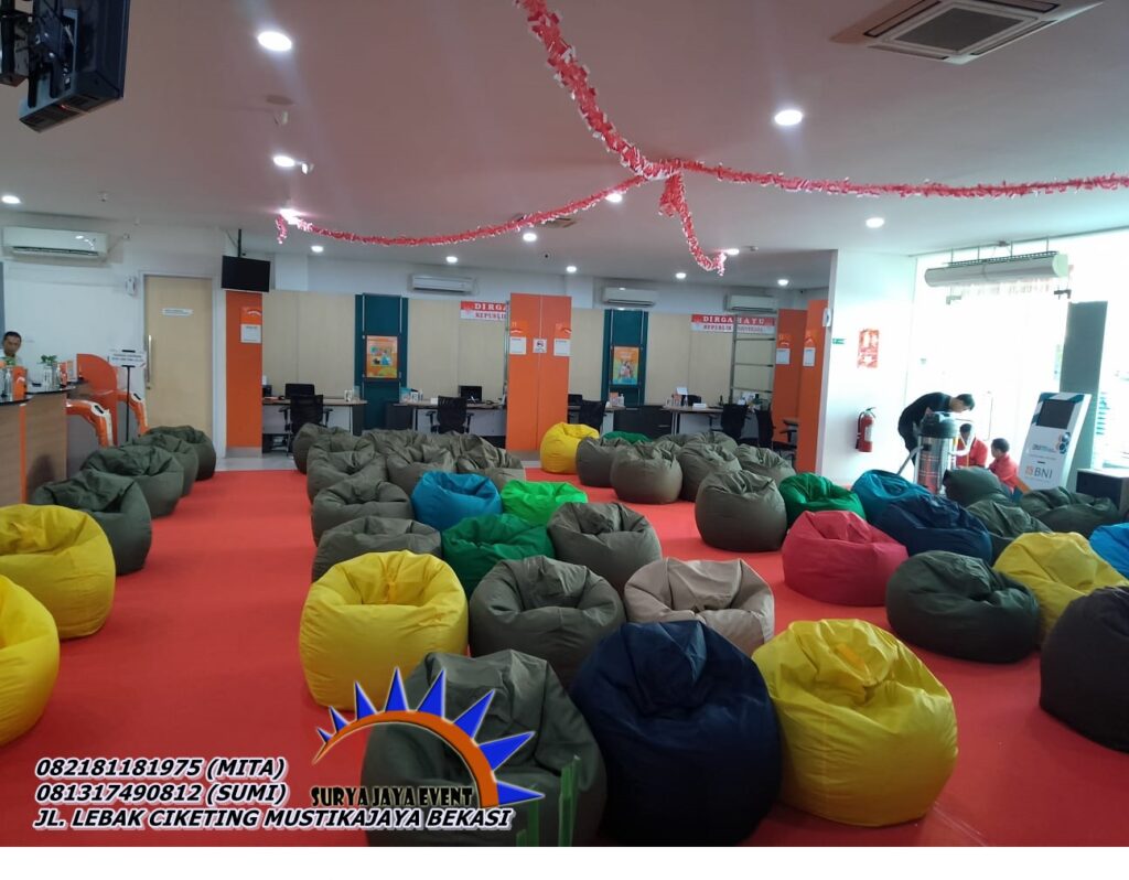 Sewa Beanbag Ukuran S M L Area Terdekat Jakarta