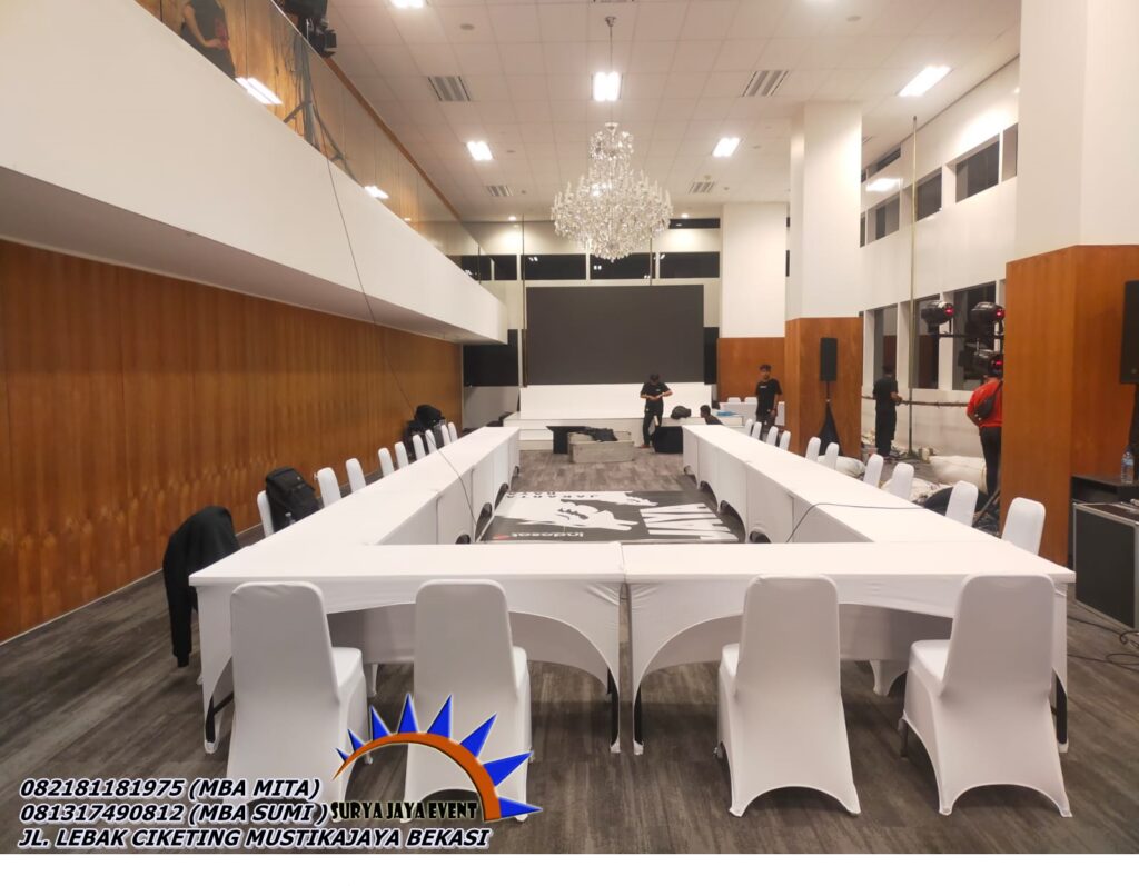 Rental Small Size IBM Table 180x45cm Jakarta