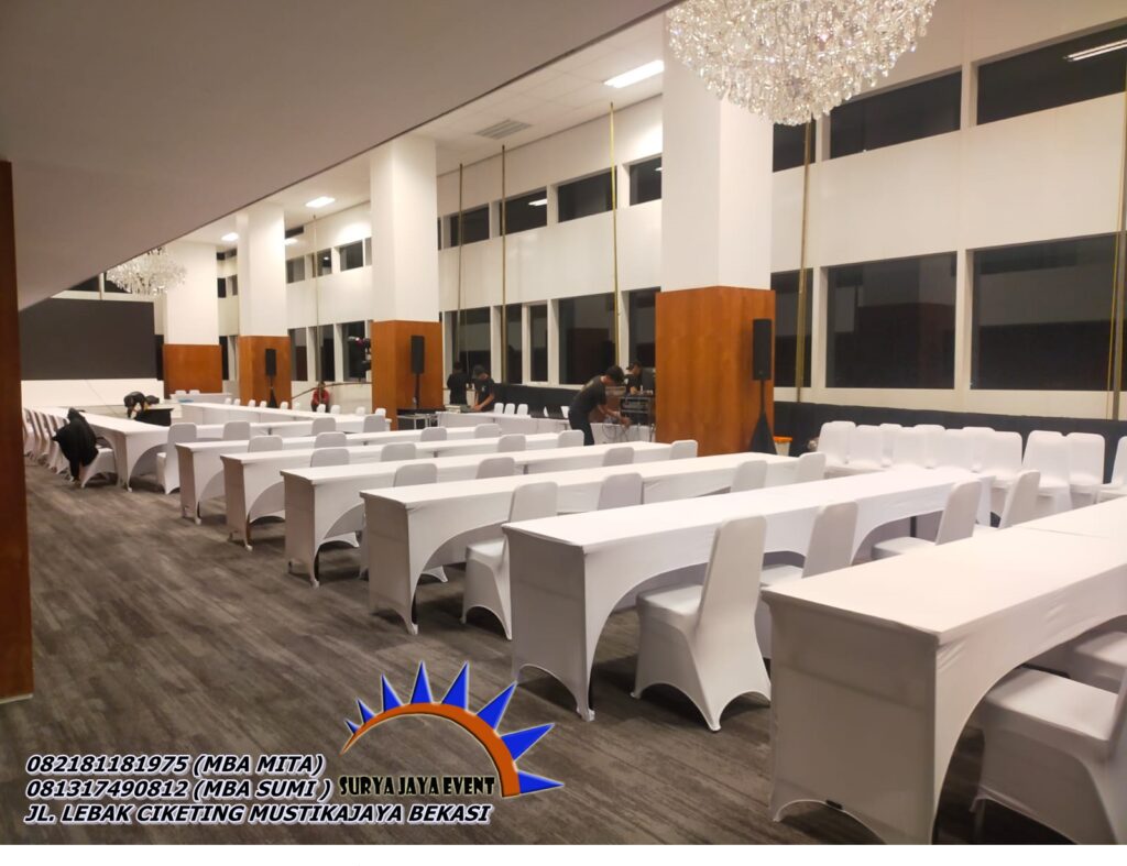 Rental Small Size IBM Table 180x45cm Jakarta