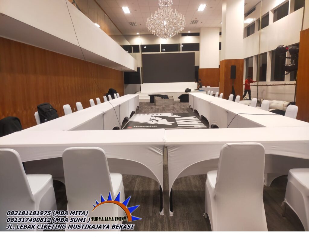 Rental Small Size IBM Table 180x45cm Jakarta