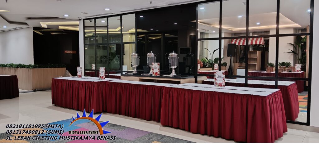 Penyedia Jasa Sewa Meja HPL Kotak 120x60cm Area Terdekat Jakarta