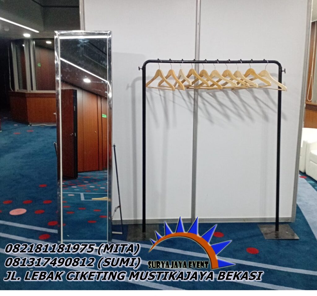 Sewa Kaca Cermin rias Stainless Full Body di Jakarta