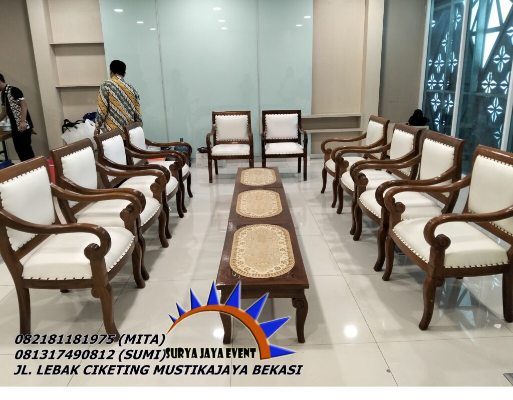 Rental Arm Chair VIP Siap Kirim Jakarta Bekasi