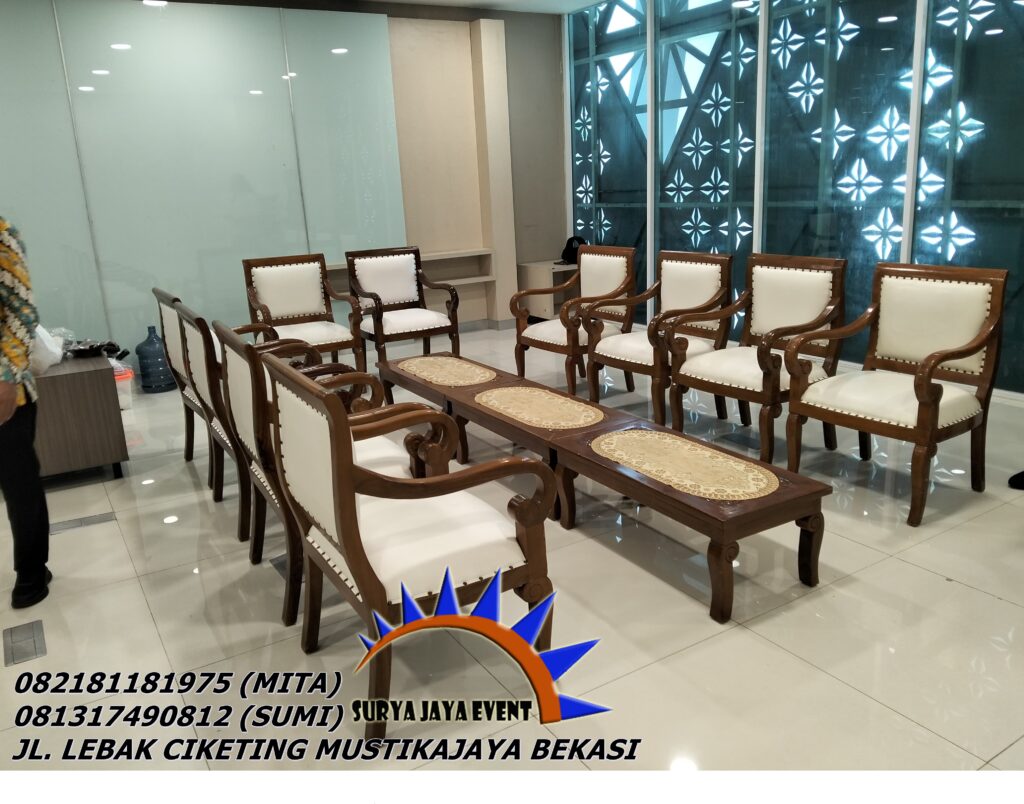 Rental Arm Chair VIP Siap Kirim Jakarta Bekasi