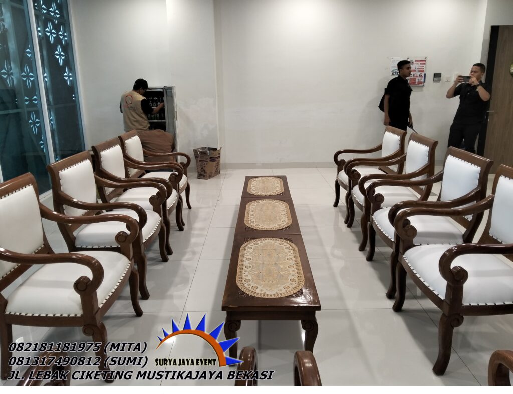 Rental Arm Chair VIP Siap Kirim Jakarta Bekasi