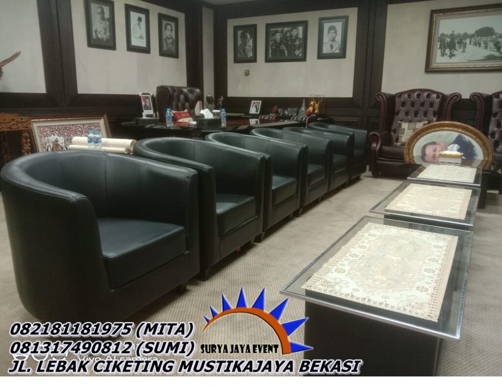 Sewa Sofa Hitam Type Single Minimalis Ciracas Jaktim