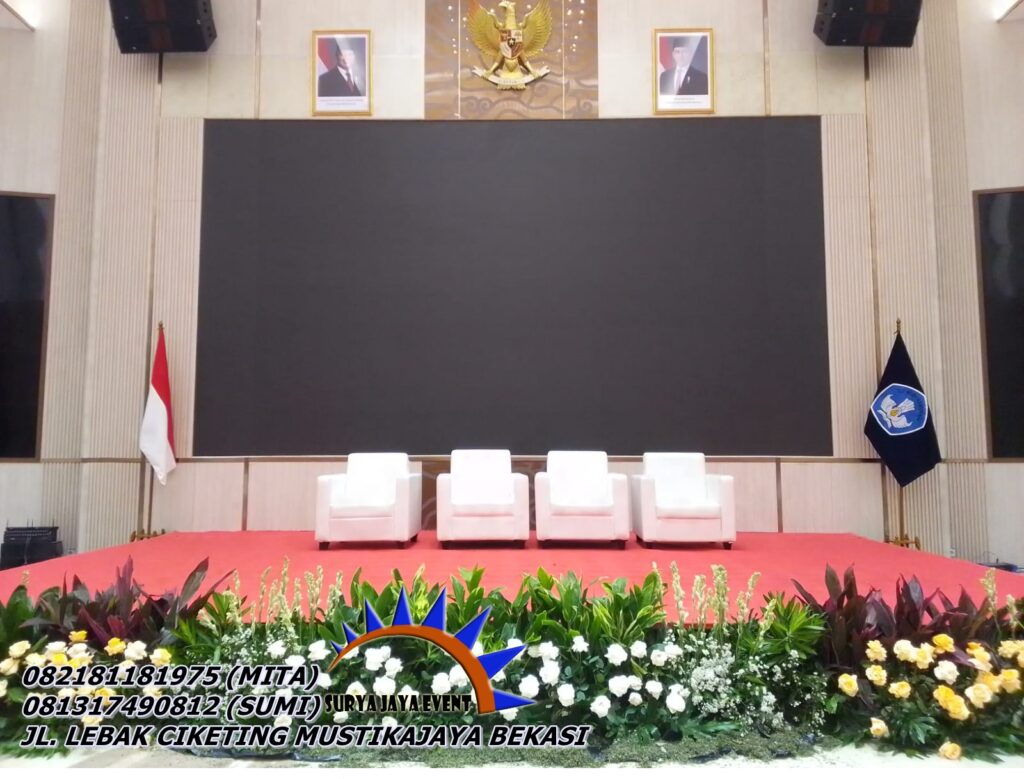 Sewa Panggung Karpet Merah size 3x4m Jakarta