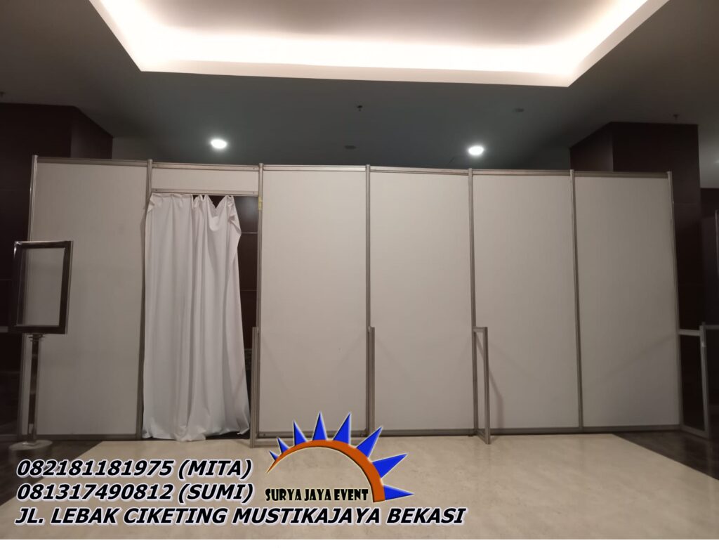 Jasa Rental Partisi Ruang Putih Bekasi
