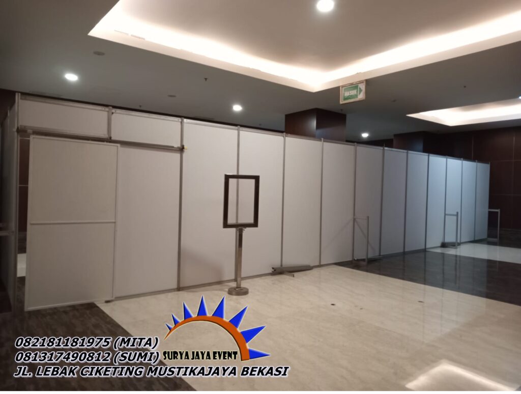 Jasa Rental Partisi Ruang Putih Bekasi
