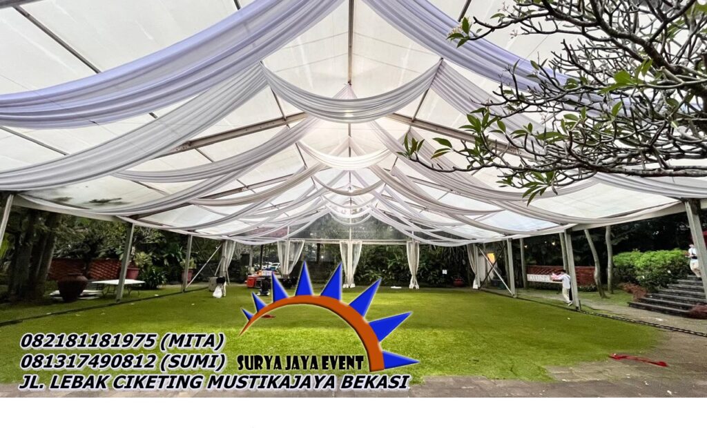Rental Tenda Transparan Type Konvensional Dan Roder Bogor