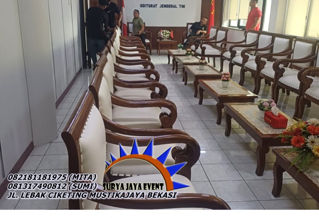 Rental Arm Chairs VIP Kayu Jati Jaksel