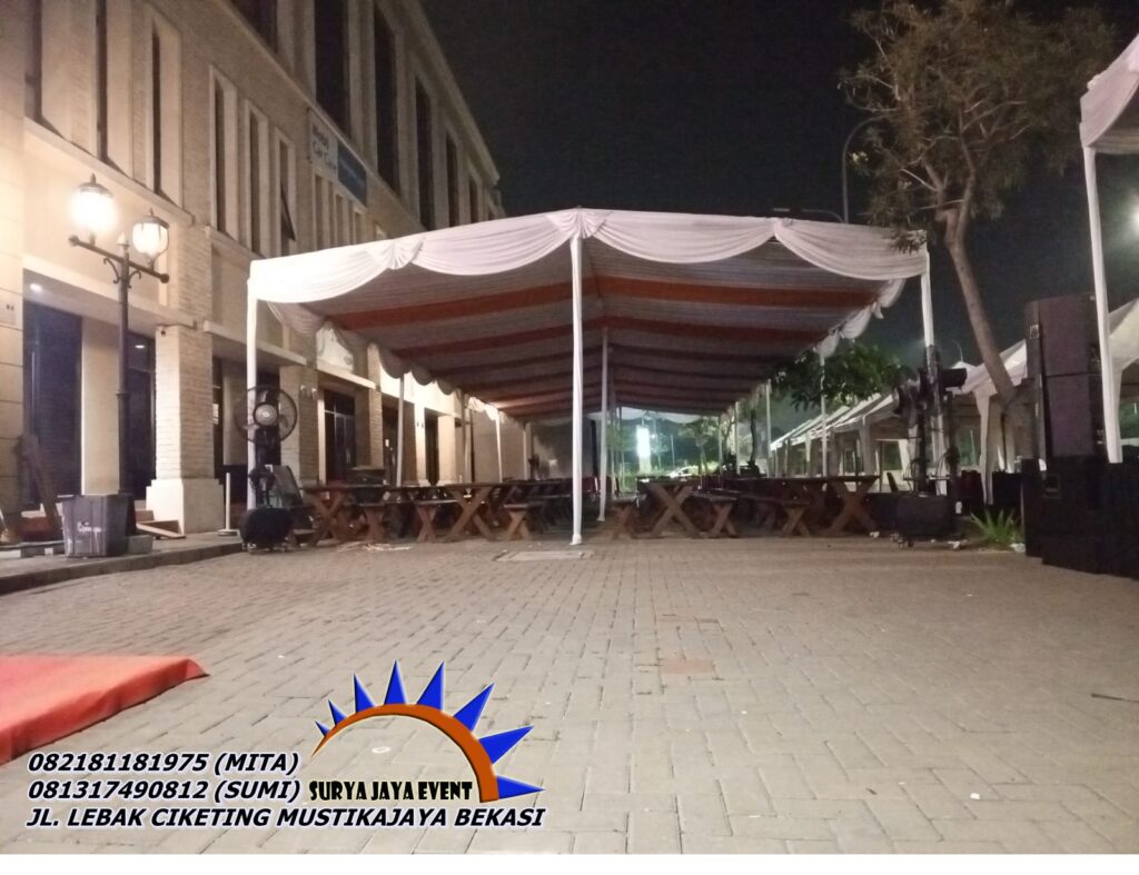 Rental Tenda Transparan Type Konvensional Dan Roder Bogor