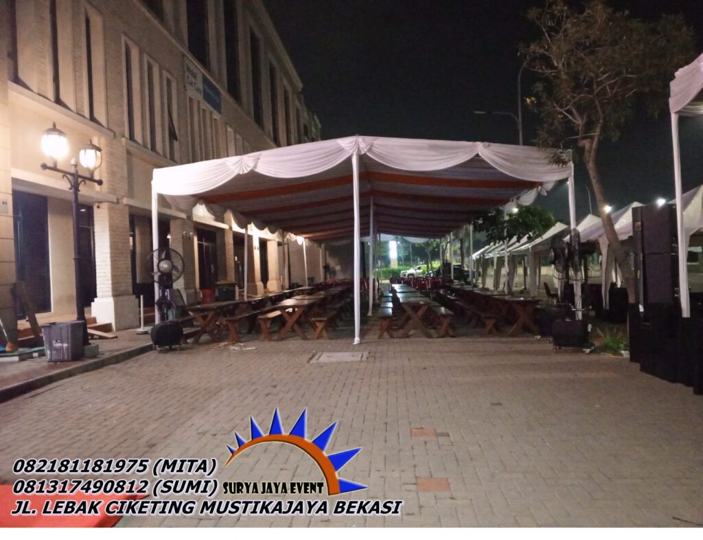 Rental Tenda Transparan Type Konvensional Dan Roder Bogor