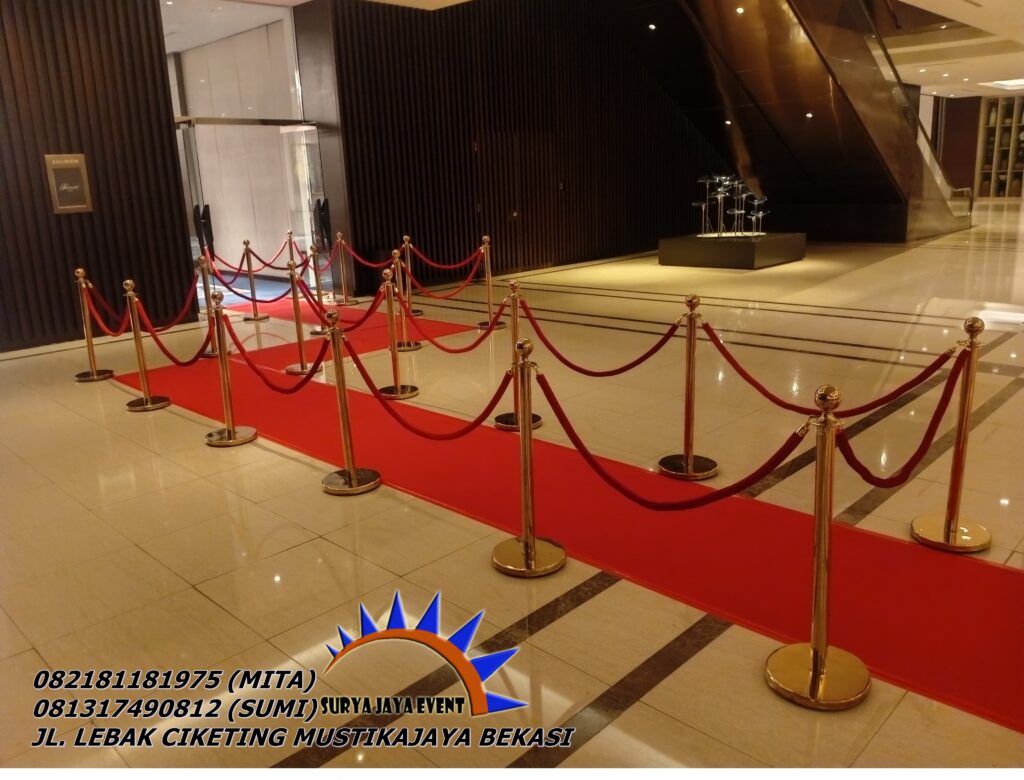 Rental Sign In Dan Tiang Pembatas Antri Stainless Jakarta