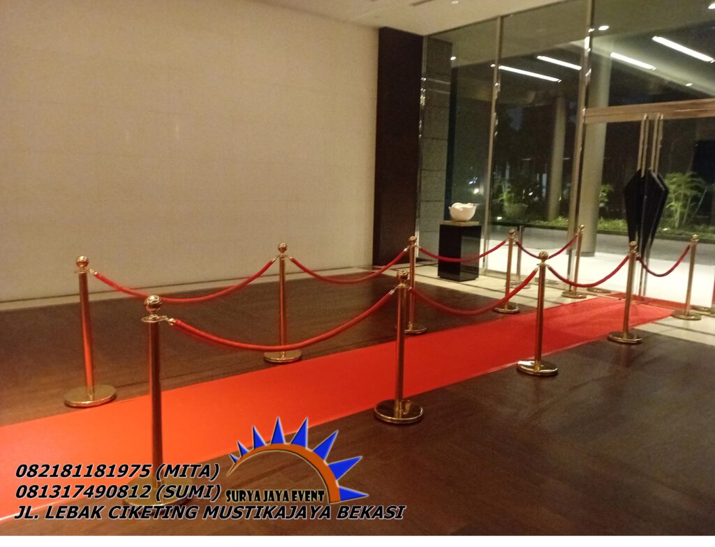 Rental Sign In Dan Tiang Pembatas Antri Stainless Jakarta