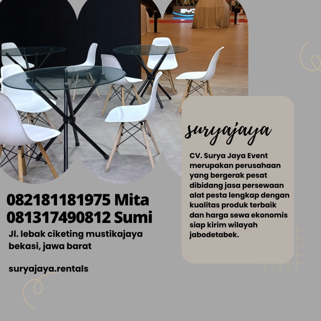 RENTAL KURSI SCRAMBLE UNIK WILAYAH BEKASI