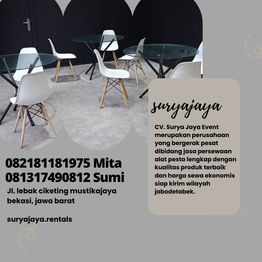 RENTAL KURSI SCRAMBLE UNIK WILAYAH BEKASI