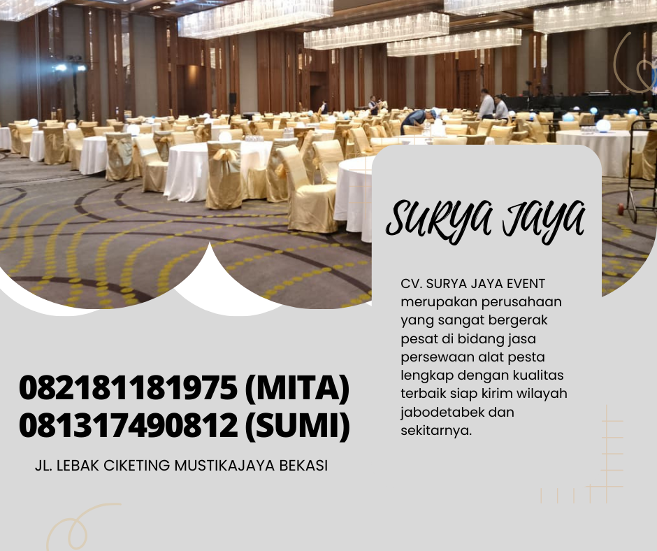 SEWA MEJA BUNDAR JAKARTA SELATAN,TIMUR,BARAT,UTARA & PUSAT