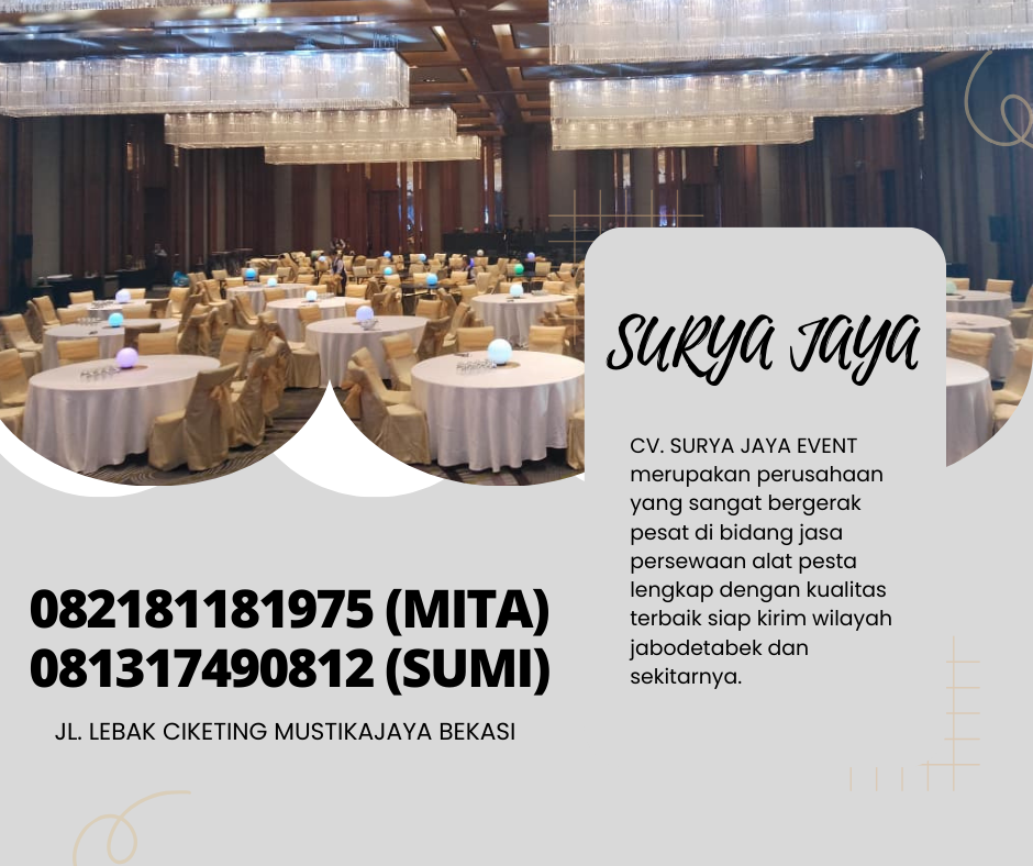 SEWA MEJA BUNDAR JAKARTA SELATAN,TIMUR,BARAT,UTARA & PUSAT