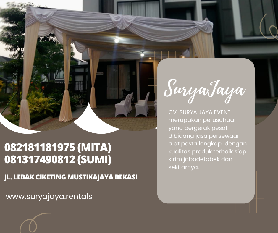Pusat Sewa Tenda Lengkap Flooring Karpet Jakarta